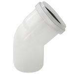 STABI - CURVA MONO-PARETE IN PPs 45Â° - LINEA CONDENSAZIONE