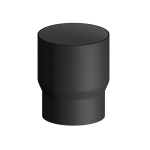 DK - RIDUZIONE IN ACCIAIO AL CARBONIO SMALTATO PER STUFE A LEGNA FM