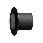 DK - ROSONE A MURO CON ELEMENTO DRITTO L. 125MM MF