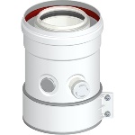 STABI - PARTENZA VERTICALE COASSIALE M/F DN 60/100 PV3