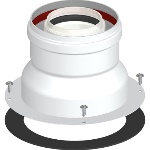 STABI - PARTENZA VERTICALE COASSIALE M/F DN 60/100 PV5