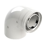 STABI - KIT CURVA 90Â° M-F COASSIALE PER CONDENSAZIONE