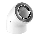 STABI - KIT CURVA 45Â° M-F COASSIALE PER CONDENSAZIONE