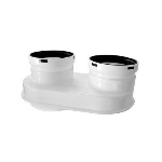 BAXI - KIT SCARICO SDOPPIATORE PER CALDAIE CONDENSAZIONE BAXI