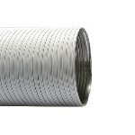 DIANKAMIN - TUBO FLESSIBILE IN ALLUMINIO PREVERNICIATO LUNGHEZZA 3 MT