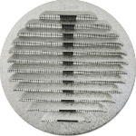 FIRST 411-4001-AZ GRIGLIA TONDA IN METALLO CON MOLLE E RETE D.80-140 MM