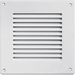 FIRST - GRIGLIA IN METALLO DA SOVRAPPORRE CON RETE L. 140 X H. 140 MM