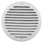 FIRST 411-4008-AB GRIGLIA TONDA DA SOVRAPPORRE IN METALLO CON RETE D.150 MM