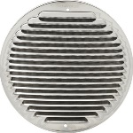 FIRST - GRIGLIA TONDA DA SOVRAPPORRE IN METALLO CON RETE D.230 MM