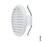 VECAM - GRIGLIA TONDA IN MATERIALE TERMOPLASTICO CON MOLLE RECLINABILI A 90Â°