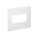 FIRST - COPRIFORO IN ABS PER TUBI RETTANGOLARI