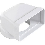 FIRST - CURVA VERTICALE PER PASSAGGIO DA TUBO TONDO A RETTANGOLARE