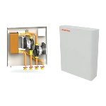 DIANKAMIN - MOD. INTERFACCIA CALDAIA/TERMOPR. 2 CIRCOLAT. + MANTELLO