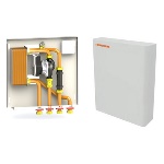 DIANKAMIN - MODULO INTERFACCIA CALDAIA/TERMOPR. 1 CIRCOLAT. + MANTELLO