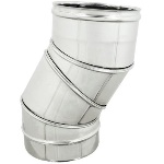 DK 412-4632-120 CURVA REGOLABILE 0/90° PER CANNE FUMARIE