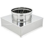 DIANKAMIN - RIDUZIONE QUADRA-TONDA ACCIAIO INOX