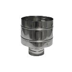 DK 412-476-080 TERMINALE IN ACCIAIO A BOTTE