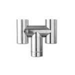 DK 412-4801-180 CAMINO AD H TONDO UNIVERSALE ZINCATO