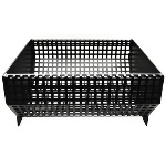 DKP - CESTO BRUCIA-PELLET PER CAMINI E TERMOCAMINI QUADRO