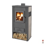 DIANKAMIN - STUFA A LEGNA GINEVRA HYDRO 20-22 KW