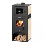 DIANKAMIN - STUFA A LEGNA CON FORNO LUCREZIA 12-13 KW