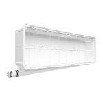 VECAM 413-KV282-01 CASSETTA DI PREDISPOSIZIONE HYDRONIC BOX USCITA SCARICO ORIZZONTALE