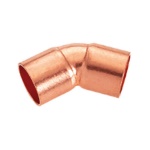 ESCLU - CURVA RAME A SALDARE FF 45Â°