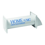 VECAM RECUPERATORE SISTEMA VENTILAZIONE HOME VMC HEAT EXCHANGER H30X Diam. 100