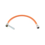 ATON - FLESSIBILE GAS FF IN GOMMA CON CHIAVETTA