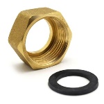 MARAL - DADO IN OTTONE PER TUBI GAS + GUARNIZIONE