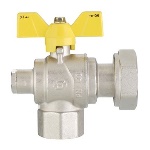 FIV - VALVOLA A SFERA GAS A SQUADRA FUTURGAS FEMMINA-DADO GIREVOLE