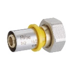 FIV - RACCORDO DIRITTO CON DADO GIREVOLE FEMM C/TENUTA O-RING