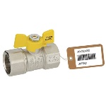 FAIDF - VALVOLA A SFERA GAS FF CON FARFALLA MOD. DAKOTA F-BRICO