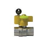 ENOLG - VALVOLA A SFERA GAS FF CON SERRATURA