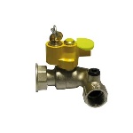 ENOLG 424-9006-0506 VALVOLA A SFERA GAS F/GIRELLO A SQUADRA CON SERRATURA