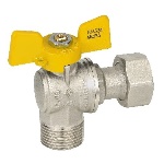 BUGAT - VALVOLA A SFERA GAS  MASCHIO / DADO MOBILE