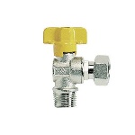 BUGAT - RUBINETTO GAS SQUADRA M CON BOCCHETTONE