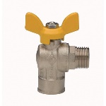 RB - VALVOLA A SFERA PER GAS A SQUADRA FIL. FEMMINA ATT. MASCHIO