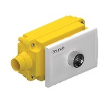 TECO 424-TRK01 KIT RACC. GAS 90° + PLACCA BIANCA