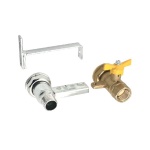 GNALI - MENSOLA CON VALVOLA PER CONTATORI GAS 1