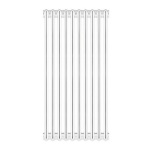 ERCOS - RADIATORE TUBOLARE IN ACCIAIO 2 COLONNE SCOMPONIBILE MOD. 2000