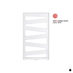 ZEHND - TERMOARREDO ZEHNDER RIBBON H. 965