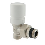TDMB - VALVOLA AD ANGOLO TERMOSTATIZZABILE CON PREREGOLAZIONE VATS GC
