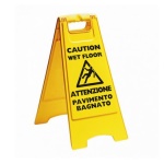 FF - PANNELLO IN PLASTICA AVVISO PAVIMENTO BAGNATO