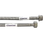 DIANHIDRO - FLESSIBILE INOX MODELLO NORMALE CM. 20