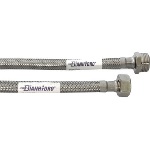 DIANHIDRO - FLESSIBILE INOX MODELLO NORMALE  CM. 50