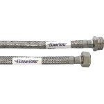 DIANHIDRO - FLESSIBILE INOX MODELLO NORMALE  CM. 100