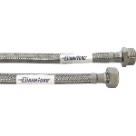 DIANHIDRO - FLESSIBILE INOX MODELLO NORMALE  CM. 150