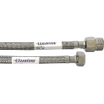 DIANHIDRO - FLESSIBILE INOX MODELLO PROLUNGATO  CM. 30