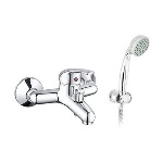 HYDRA - MONOCOMANDO VASCA CON DUPLEX SERIE DELFINA